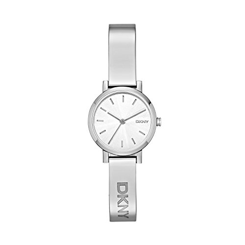 DKNY Damen og Quarz Smart Watch Armbanduhr mit Edelstahl Armband NY2306