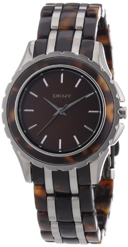 DKNY Damen-Armbanduhr XS og Quarz Resin NY8701